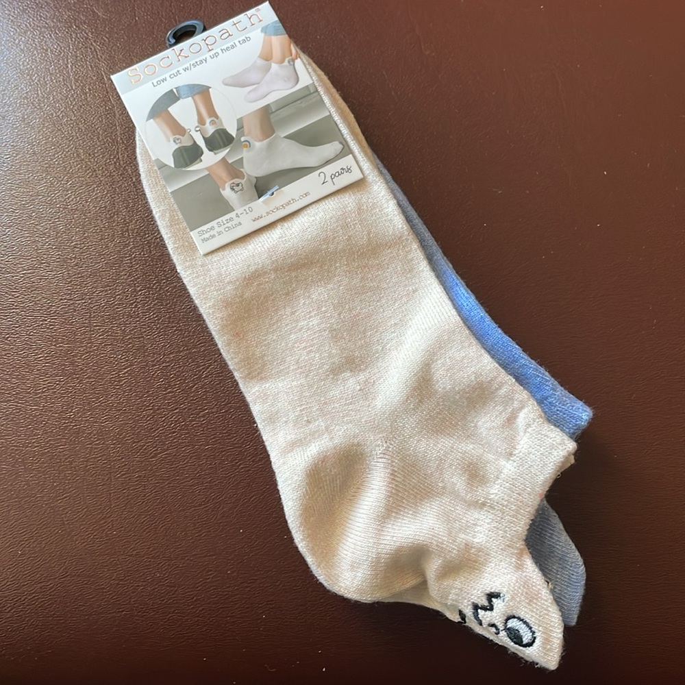 Sockopath Low Cut Facial Expression Sock 2 pairs